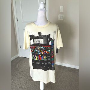 NWT Obey Propaganda Cream Short Sleeve T-shirt Size Medium